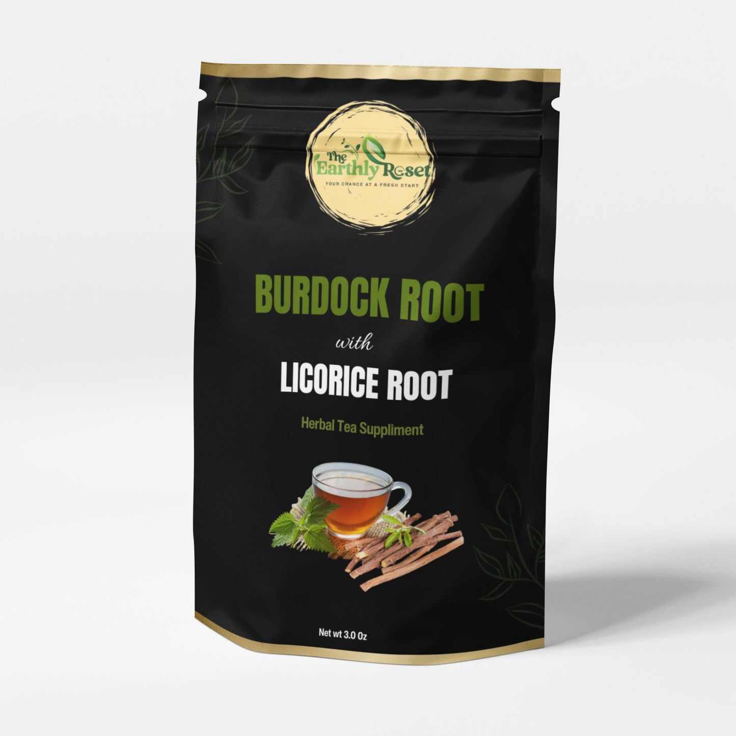Burdock root with licorice root herbal tea 2