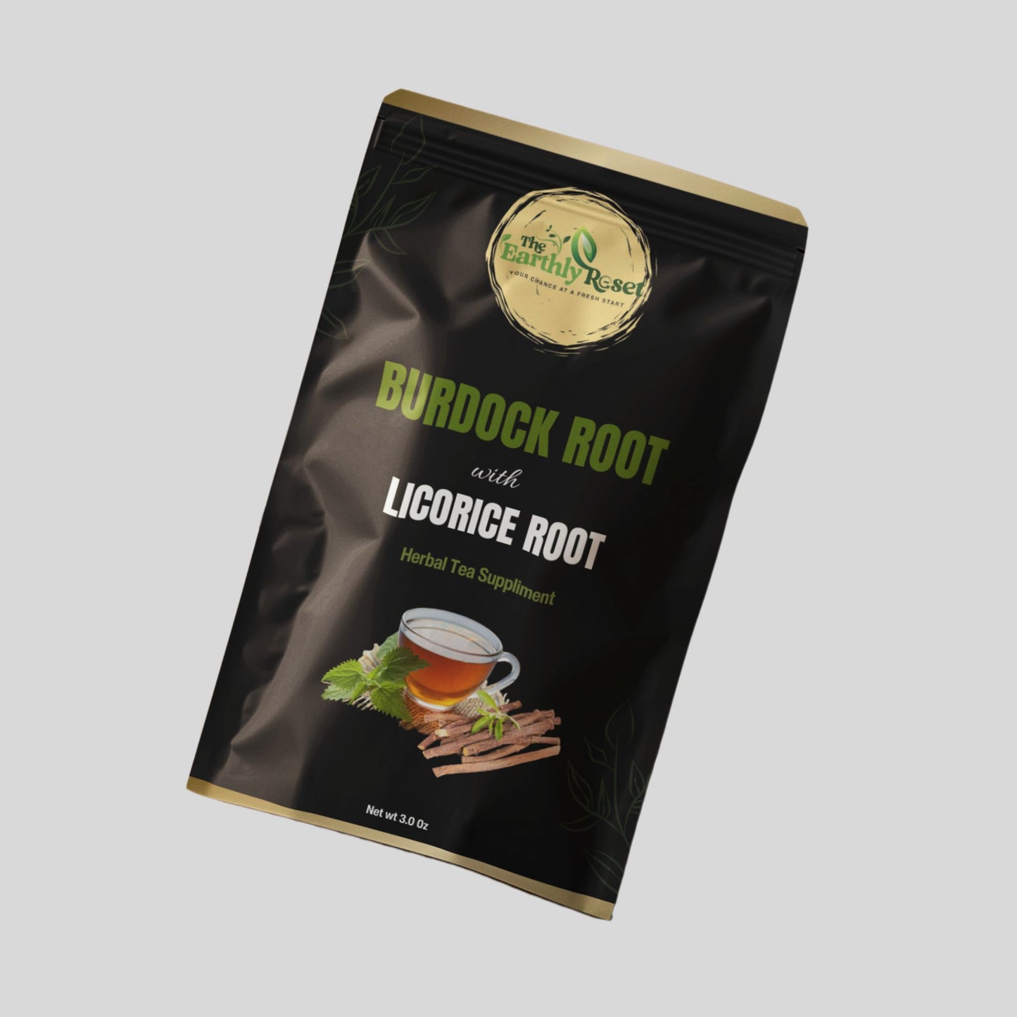 Burdock root with licorice root herbal tea 4