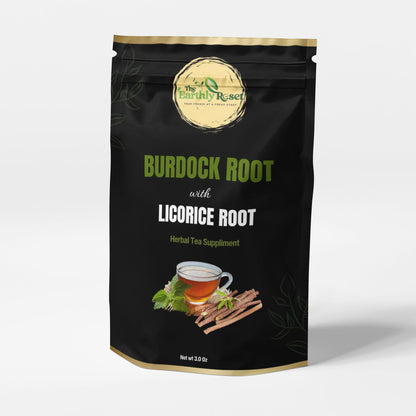Burdock root with licorice root herbal tea 2