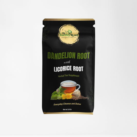 Dandelion root with licorice root herbal tea 2