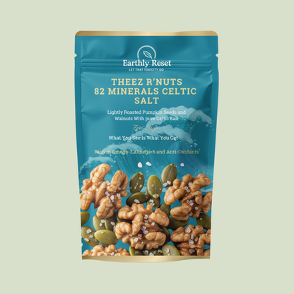 THEEZ R’NUTS – 82 Minerals Celtic Salt Nut & Seed Blend