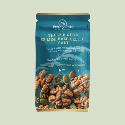 THEEZ R’NUTS – 82 Minerals Celtic Salt Nut & Seed Blend