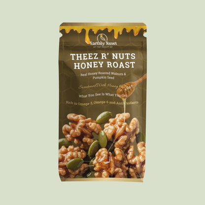 THEEZ R’ NUTS Honey Roast – Natural Honey-Roasted Nuts & Seeds