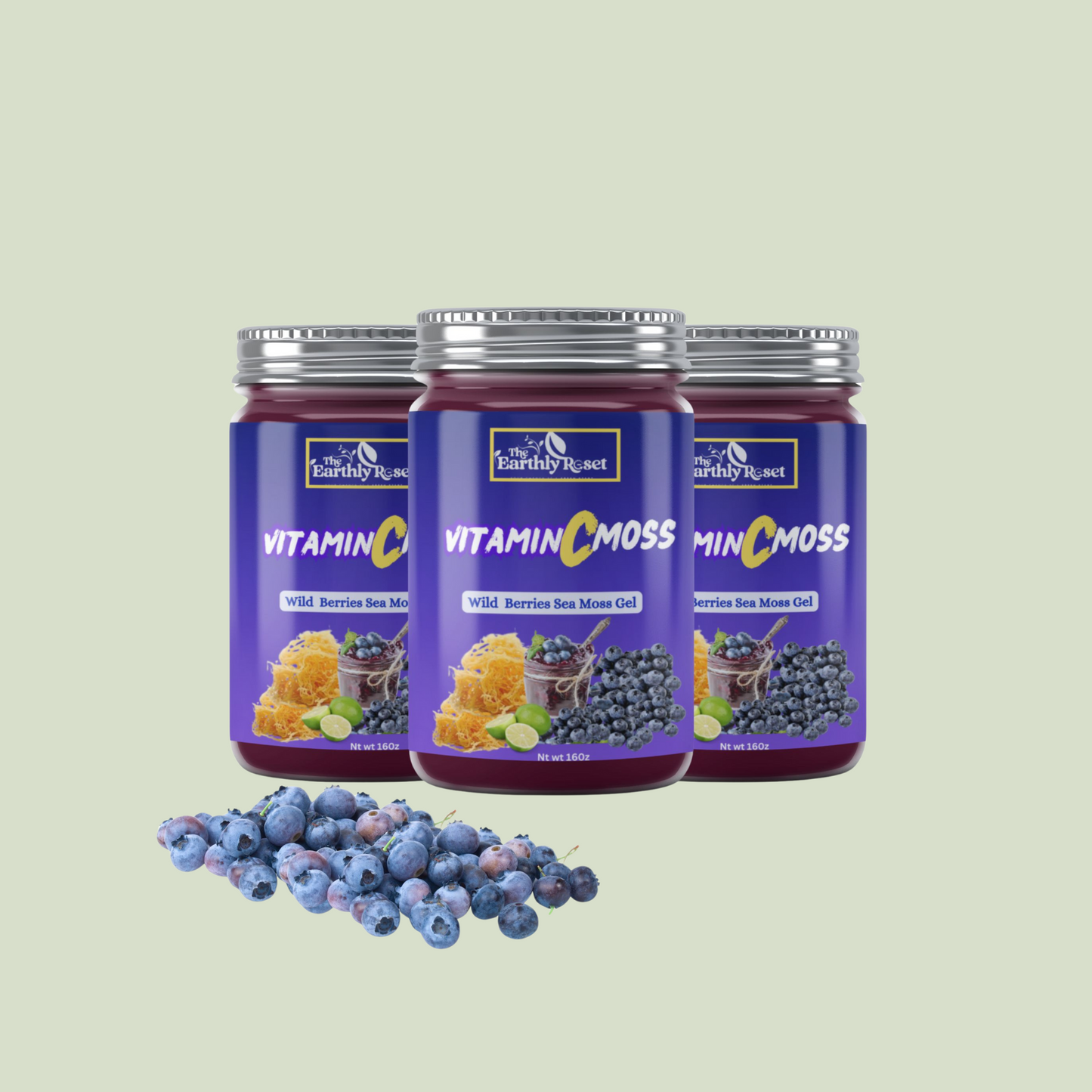 Wild Berries Sea Moss Gel